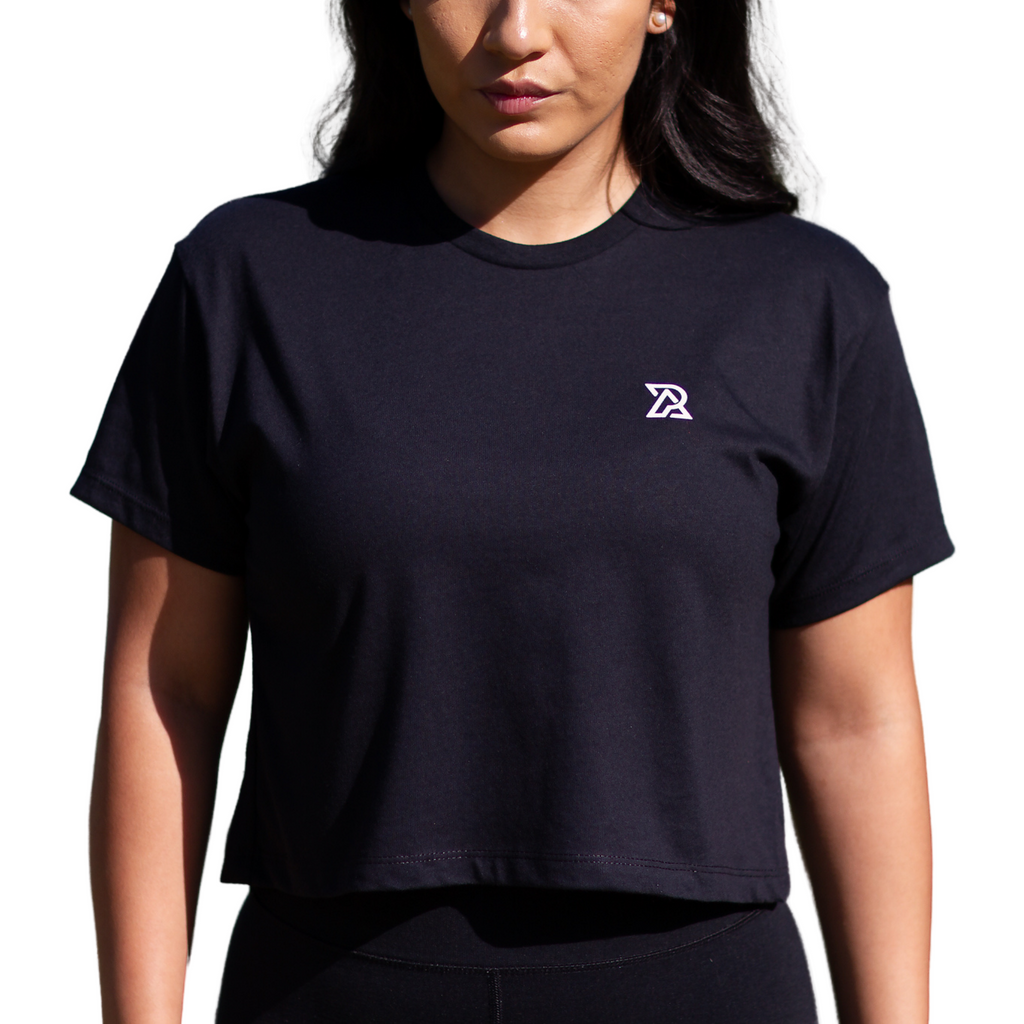 Black Crop Top | Lifestyle/Performance