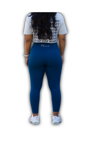 Hyped Leggings | Aurora Blue